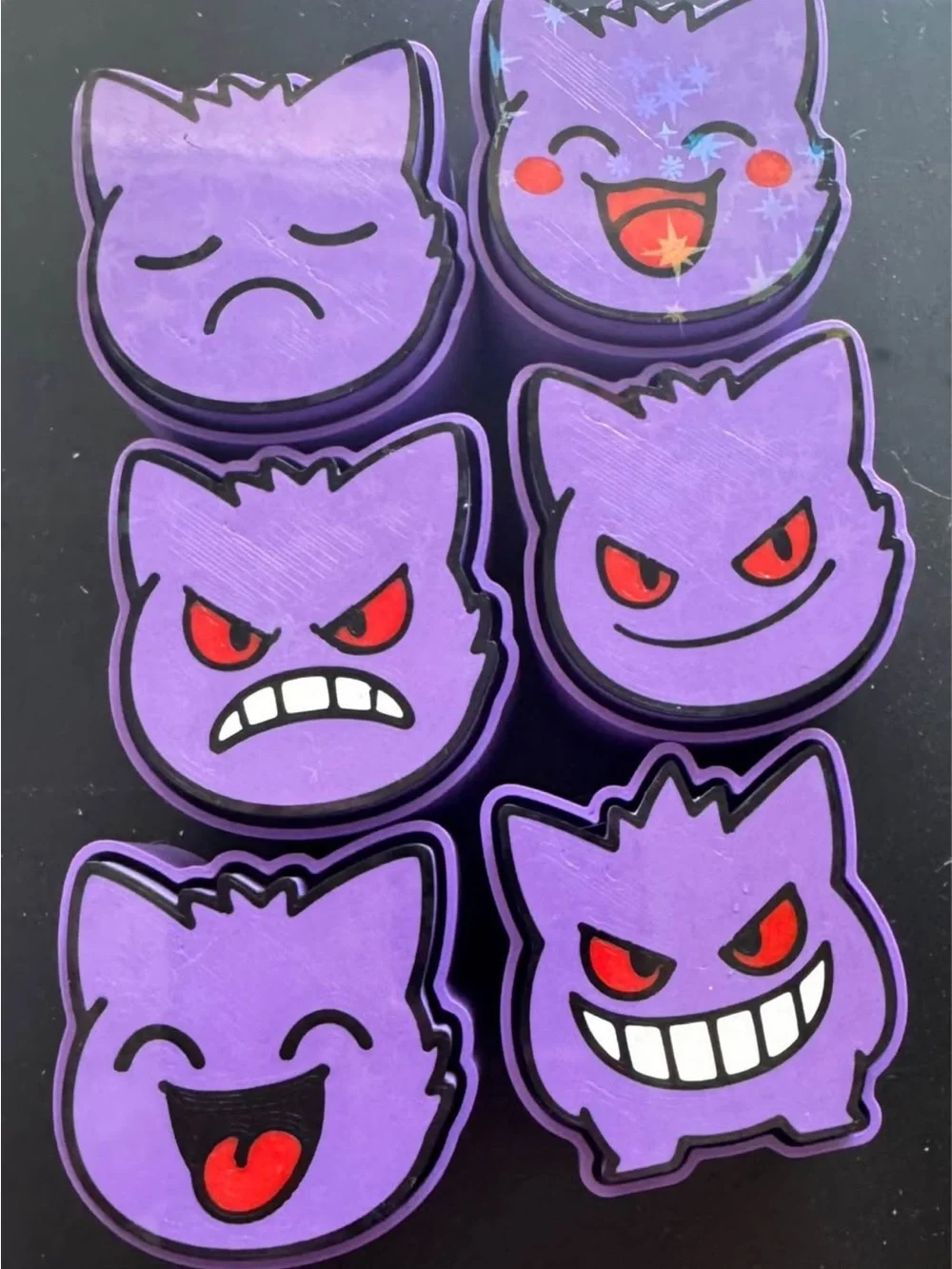 Purple Emotion Clicker Fidgets | new